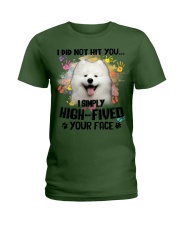 Samoyed-CS3242-Not Hit You Ladies T-Shirt tile