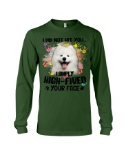 Samoyed-CS3242-Not Hit You Long Sleeve Tee tile