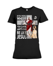 AfghanHound-CS3937-Be Like Jesus Premium Fit Ladies Tee tile