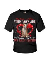 American Staffordshire Terrier-CS3375-Best Friend Youth T-Shirt tile