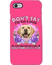 Labrador-CS4086-Don't Say-V2 2 Phone Case tile