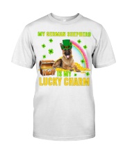 German Shepherd-CS4143-Lucky Charm-V2 Classic T-Shirt front