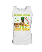 German Shepherd-CS4143-Lucky Charm-V2 Unisex Tank tile