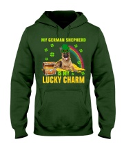 German Shepherd-CS4143-Lucky Charm-V2 Hooded Sweatshirt tile