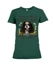 Cavalier King Charles Spaniel-NT498-Dogs Are Like Premium Fit Ladies Tee tile