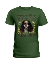 Cavalier King Charles Spaniel-NT498-Dogs Are Like Ladies T-Shirt tile