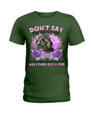 Morkie-02-CS4086-Don't Say-V2 Ladies T-Shirt tile