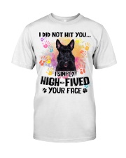 Scottish Terrier-CS3242-Not Hit You Classic T-Shirt front