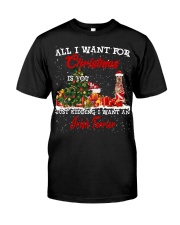Irish Terrier-CS3943-Christmas-V9 Classic T-Shirt front