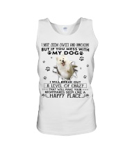 Samoyed-CS3017-Happy Place Unisex Tank tile