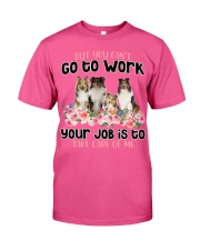 Shetland Sheepdog-CS882-Take Care Of Me Classic T-Shirt tile