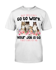 Shetland Sheepdog-CS882-Take Care Of Me Classic T-Shirt front