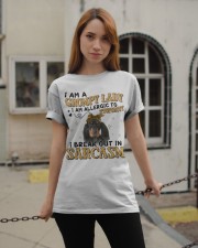 Black and Tan Coonhound-CS2949-Grumpy Lady Classic T-Shirt apparel-classic-tshirt-lifestyle-19