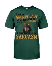 Black and Tan Coonhound-CS2949-Grumpy Lady Premium Fit Mens Tee tile