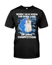 Chinese Crested-CS3730-The Devil Said Premium Fit Mens Tee tile