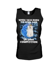 Chinese Crested-CS3730-The Devil Said Unisex Tank tile