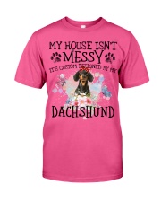 Dachshund 3-CS4029-My House Classic T-Shirt tile
