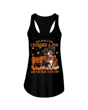 Havanese-CS3073-I Rescued Ladies Flowy Tank tile