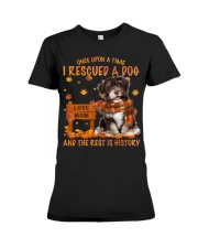 Havanese-CS3073-I Rescued Premium Fit Ladies Tee tile