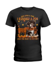 Havanese-CS3073-I Rescued Ladies T-Shirt tile