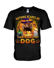 Dachshund-02-NT857 V-Neck T-Shirt tile