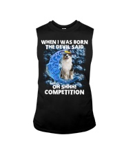 Australian Shepherd-CS3730-The Devil Said Sleeveless Tee tile