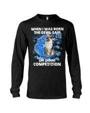 Australian Shepherd-CS3730-The Devil Said Long Sleeve Tee tile