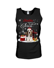 Basset Hound-CS3656-Christmas Unisex Tank tile