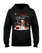 Basset Hound-CS3656-Christmas Hooded Sweatshirt tile