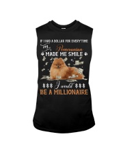 Pomeranian-CS3957-Made Me Smile-V2 Sleeveless Tee tile