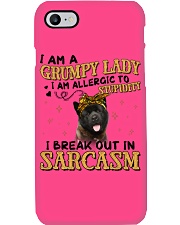 Akita-02-CS2949-Grumpy Lady Phone Case tile