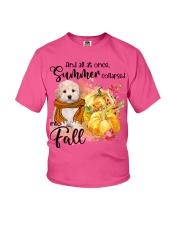 Maltipoo-CS3297-Into Fall Youth T-Shirt tile