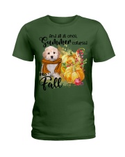 Maltipoo-CS3297-Into Fall Ladies T-Shirt tile