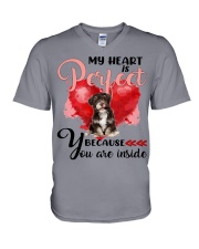 Havanese-CS4148-Perfect-V2 V-Neck T-Shirt tile