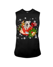 Great Pyrenees-CS3716-Christmas Dog-V6 Sleeveless Tee tile