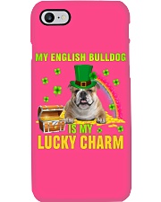 English Bulldog-CS4143-Lucky Charm-V2 Phone Case tile