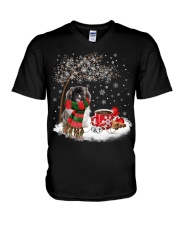 Pekingese-CS3916-Christmas Dog-V13 V-Neck T-Shirt tile