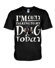 Groenendael-CS3033-To My Dog V-Neck T-Shirt tile