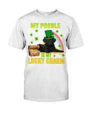 Poodle-CS4143-Lucky Charm-V2 Classic T-Shirt front