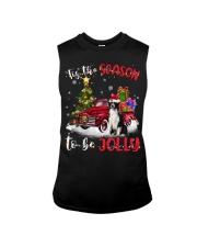 Border Collie 2-CS3821-Tis The Season Sleeveless Tee tile