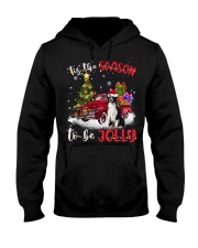 Border Collie 2-CS3821-Tis The Season Hooded Sweatshirt tile