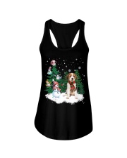 Kooikerhondje-CS4017-Christmas Dog-V15 Ladies Flowy Tank tile
