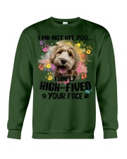 Labradoodle-CS3242-Not Hit You Crewneck Sweatshirt tile