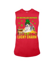 Australian Shepherd-CS4143-Lucky Charm-V2 Sleeveless Tee tile