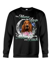 Basset Hound-NT500-Loves Her Dog Crewneck Sweatshirt tile