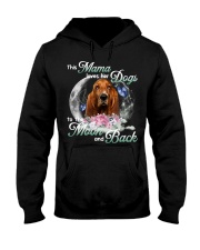 Basset Hound-NT500-Loves Her Dog Hooded Sweatshirt tile
