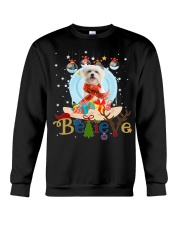 Maltese-CS4082-Believe-V2 Crewneck Sweatshirt tile