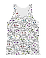 Cat - Eye Color All-over Unisex Tank thumbnail