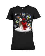 Akita-DN2331-Christmas-V11 Premium Fit Ladies Tee tile