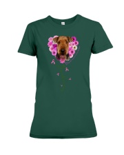 Airedale Terrier-CS3894-Never Give Up-V2 Premium Fit Ladies Tee tile